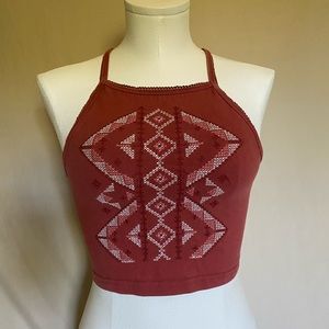 Boho/Western Crop Top